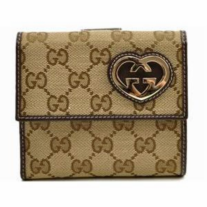 グッチ 財布 GUCCI レディース ハート GUCCI グッチ 二つ折り財布 