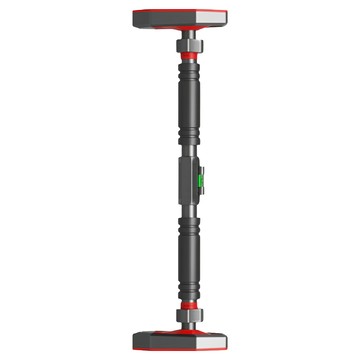 HOME GYM CLUB 居家健身 水平儀引體向上槓 120~160cm  黑色 + 紅色  單一商品