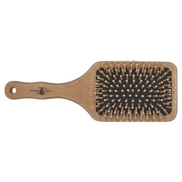 珀薇 好好握方形圓珠大木齒氣墊梳  1個