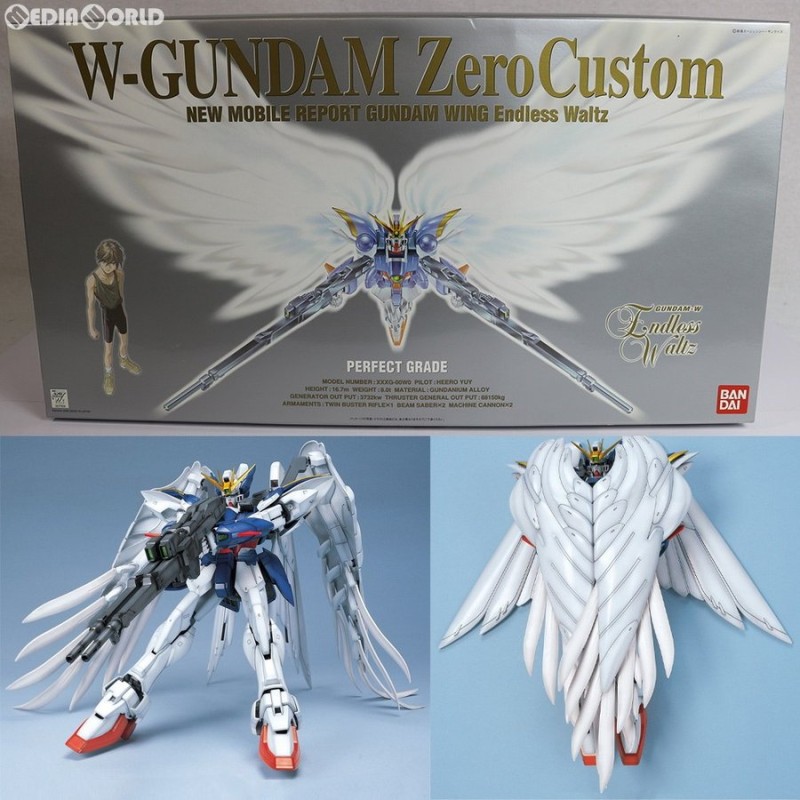 中古即納』{PTM}PG 1/60 XXXG-00W0 ウイングガンダムゼロカスタム 新 