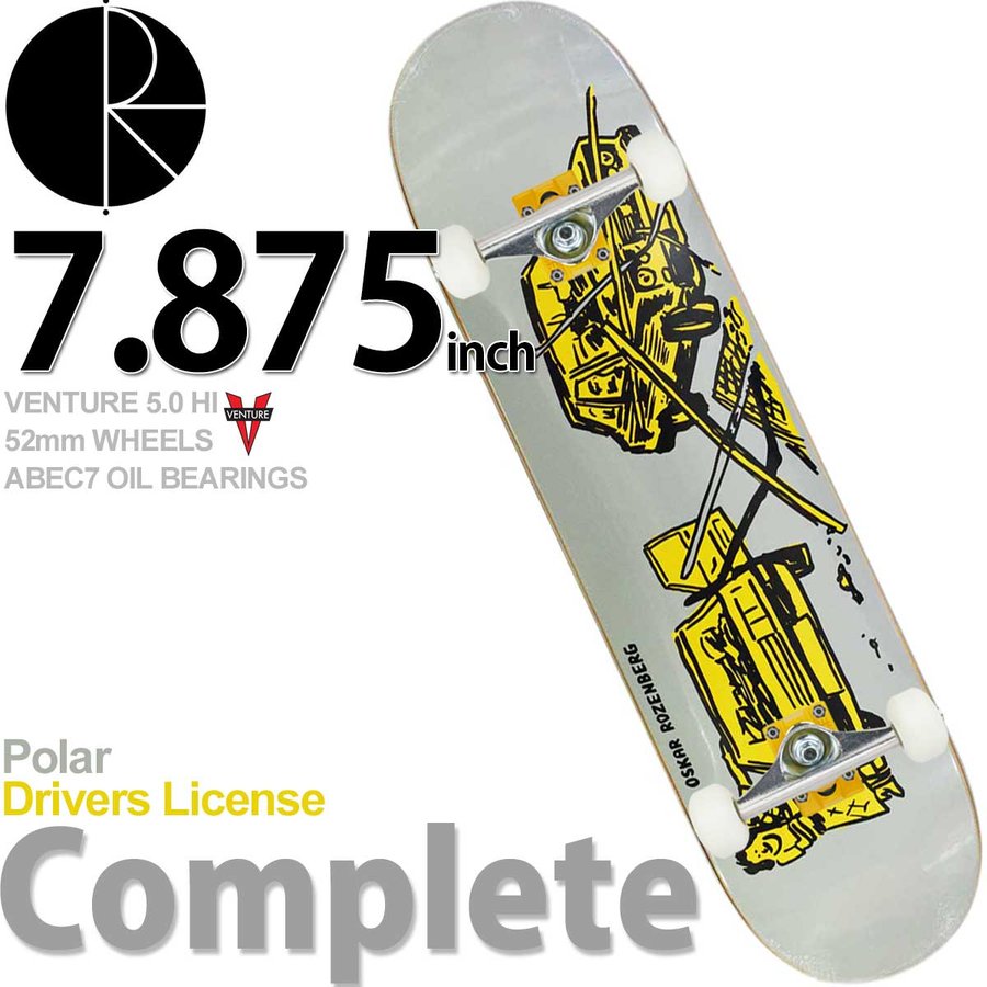 ポーラー 7.875 インチ スケボー コンプリート ベンチャー 完成品 Polar Drivers License Pro OSKI Skateboards スケートボード ドライバーズライセンス 女子 通販 LINEポイント最大0.5%GET | LINEショッピング ポーラー 7.875 インチ スケボー コンプリート ベンチャー 完成品 Polar Drivers License Pro OSKI Skateboards スケートボード ドライバーズライセンス 女子 通販 LINEポイント最大0.5%GET | LINEショッピング