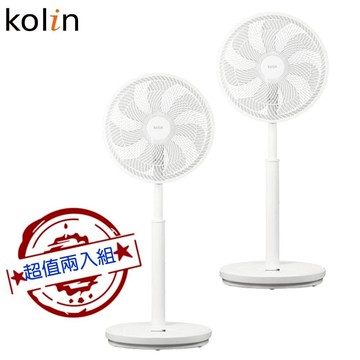 【Kolin 歌林】兩入超值組 限量特價 KF-SD2551 14吋DC直流馬達節能立扇 / 涼風扇 / 電風扇