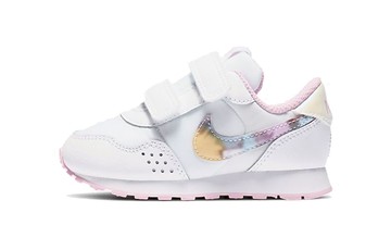 TD NIKE MD VALIANT FLRL WHITE PINK