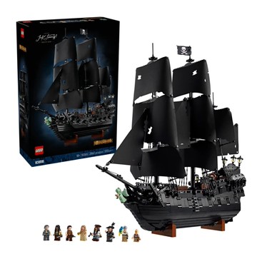 【LEGO 樂高】磚星球〡 10365 ICONS™ 史傑克船長的海盜船 Captain Jack Sparrow's Pirate Ship