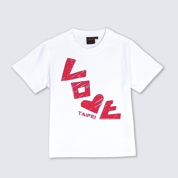 MILU 台灣故事 兒童 T-Shirt / LOVE台北 / 台灣製 純棉