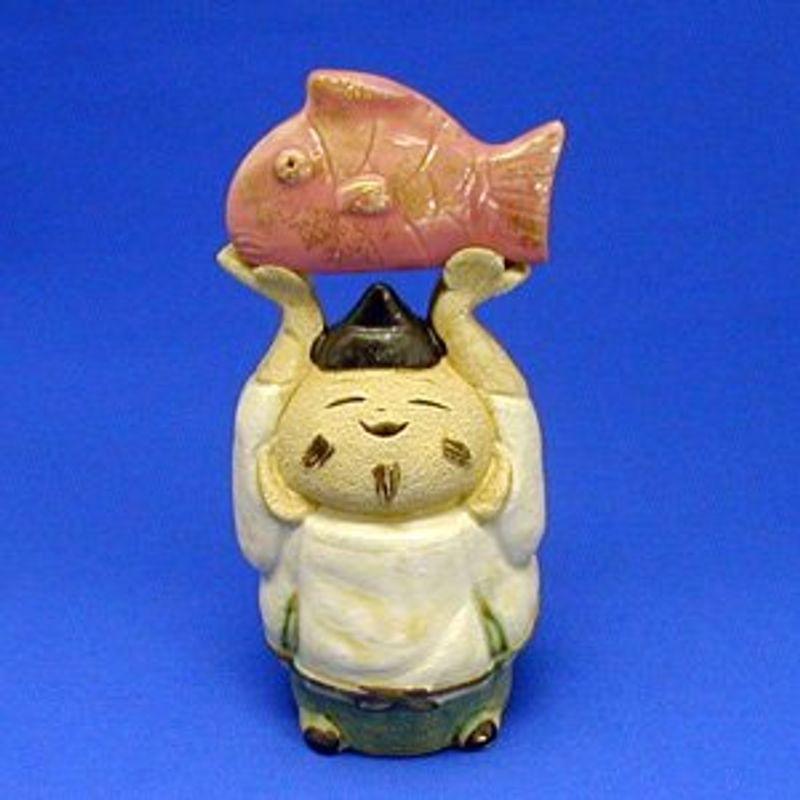 七福神・焼き物・陶器・置物 楽天市場】『七福神』 置物 日本製 陶器 常滑焼 【七福神 7人