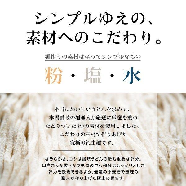 2種から選べる だし醤油付き30食 讃岐生うどん麺のみ45食 (麺300g×15袋) 送料無料(北海道・沖縄・離島 1500円)