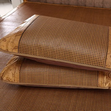 批發夏涼枕套藤席單雙人枕席 夏天枕頭套 夏季枕套  壹件代發鑫弘-家具衛浴 可打統編