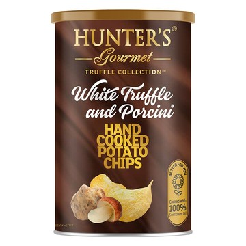 HUNTER'S gourmet 手工洋芋片 白松露 + 牛肝菌味  150g  1罐