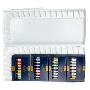 韓國 MIJELLO美捷樂【Mission】金級水彩 7ml / 36色(含奈米調色盤)MWC-7036N【APP滿額下單10%點數(單一帳號最高5000點)】1/31止