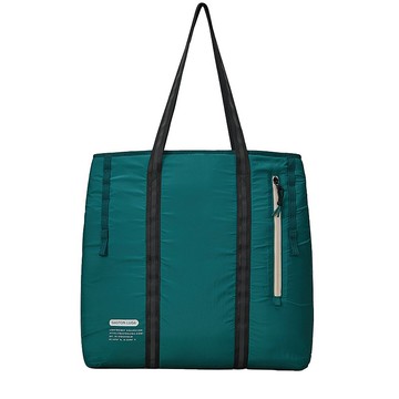 Gaston Luga Lightweight Shopper 購物通勤托特包- 孔雀綠