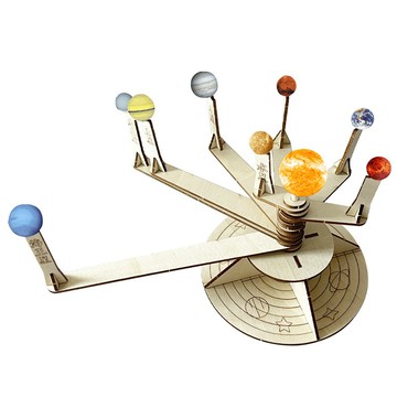 🌈DIY自製太陽系九球儀手工小製作小學生科學實驗模型教具材料包