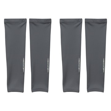 PORA BELLA 男款運動防曬抗UV冰絲涼感高彈袖套 UVS016  2組  深灰色  L