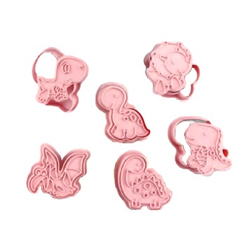 Betty's 焙蒂絲 恐龍餅乾壓模 6個組  恐龍  1組