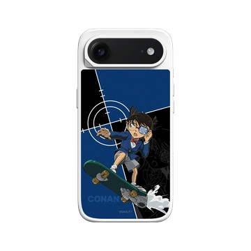 iPhone Air SolidX 白 - Detective Conan - 柯南與滑板