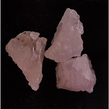 【土桑展精選寶物】巴西天然粉晶簇0226-11（3個一組）