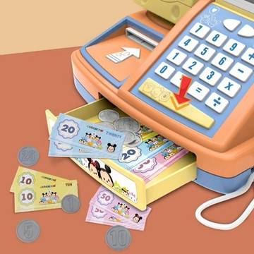 【唐采禮品】迪士尼TsumTsum超市收銀機(1入)-BB-DS16100