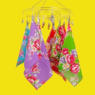 【不要叫我客家花布】手帕/一組大小/diy布料聖誕佈置/禮物/日本