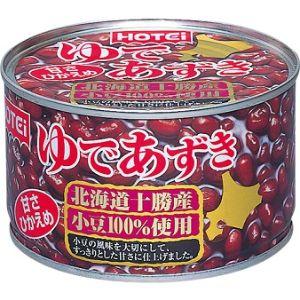 「ホテイフーズ」　ゆであずき　北海道産　430ｇ　6缶セット