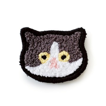 貓貓狗狗頭像雙面杯墊