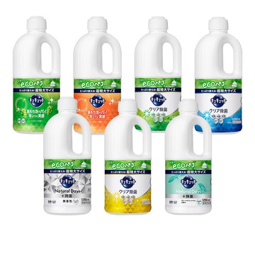 KAO CUCUTE 珂珂透超濃縮洗碗精補充瓶1250ml