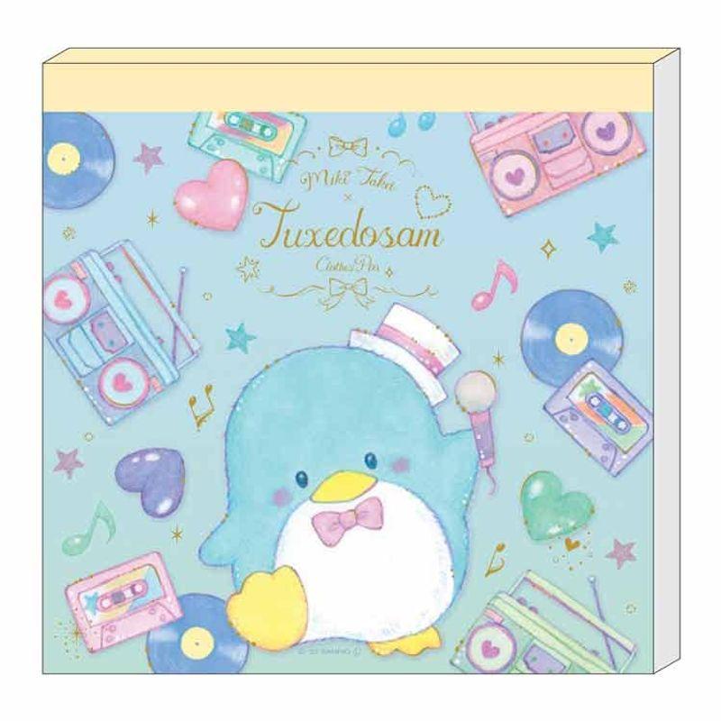 sanrio タキシードサム たけいみきメモ帳メモパッド ポップミュージック 新入学 サンリオ