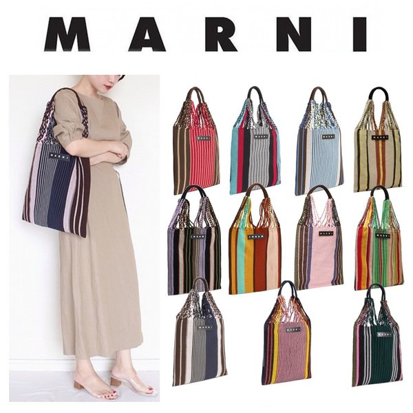 Marni market ハンモックバッグ アイボリー | easy-beauty.it