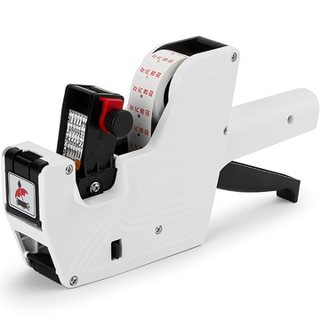 MOTEX 白色8位數標價機 MX-5500 PLUS + 標籤紙套組  1包  500格