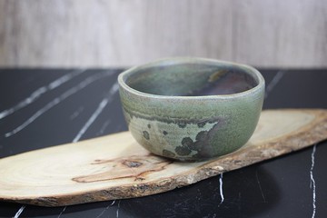 【送禮好物】七日柴燒 茶碗 抹茶碗 天然落灰 名家葉敏祥手作