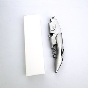 不銹鋼紅酒開瓶器創意多功能木質葡萄酒啤酒啟瓶器