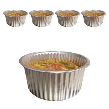 Yangpoon 拋棄式鋁鍋 一般型 KJ-250 L  1組  5入