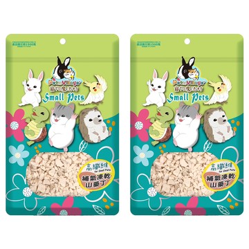 Pet Village 魔法村 高纖維補氣凍乾山藥丁  25g  2包