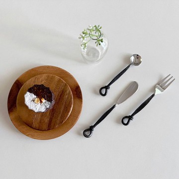 扭扭鍛敲點心餐具_叉/匙/抹刀 _公平貿易