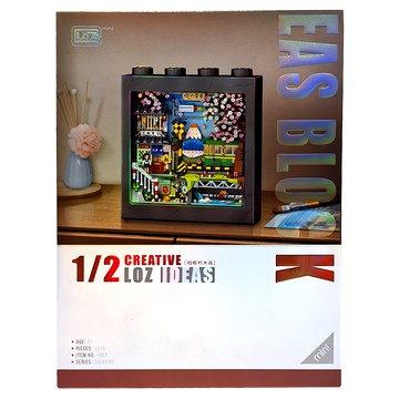 LoZ 櫻之電車樂高兼容積木 1907 6歲以上  1盒  多色