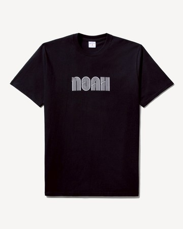 Noah Cascade Logo Tee Black / S