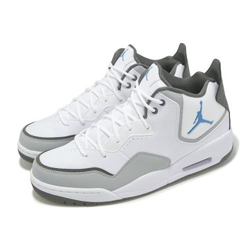 Nike 休閒鞋 Jordan Courtside 23 男鞋 白 藍 灰 復古 氣墊 IF0848-141