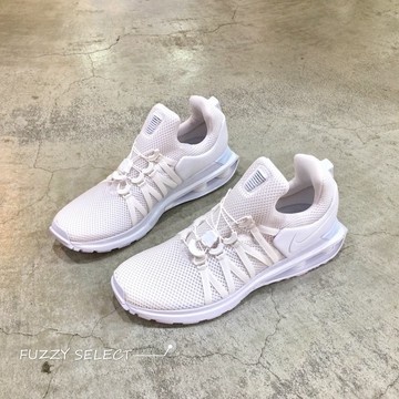 【逢甲 FUZZY】NIKE SHOX GRAVITY 慢跑鞋 AR1999-100 AQ8554-100 白
