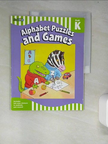 【書寶二手書T7／少年童書_R34】Alphabet Puzzles and Games, PreK-K_Otero, Hanna/ Lewis, Anthony (ILT)