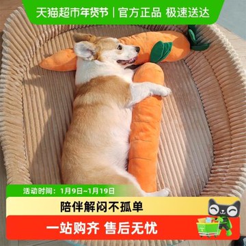 狗狗玩具解悶神器胡蘿卜磨牙耐咬發聲自嗨寵物大型犬幼犬小狗用品