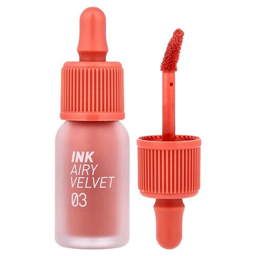 Peripera, Ink Airy Velvet Tint，03 Cartoon Coral，0.14 盎司（4 克）