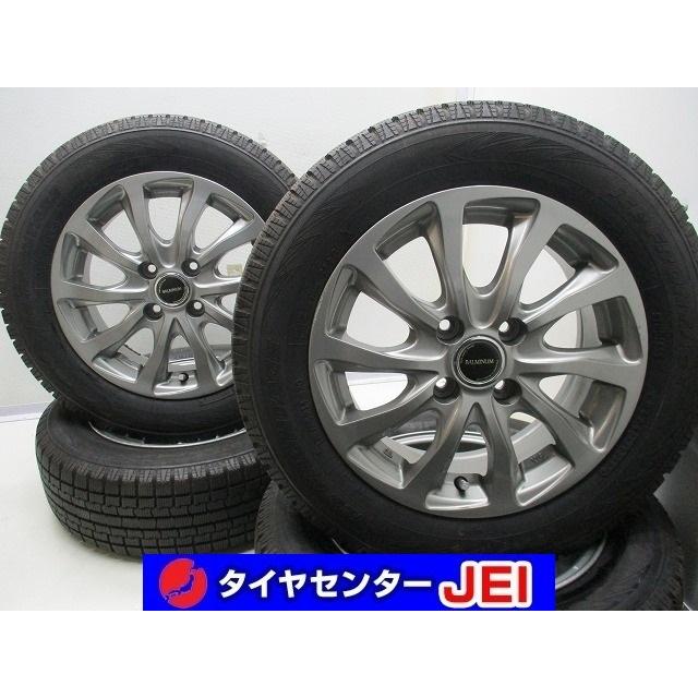 14インチ バリ溝 175/65R14 4.5J+39 100 コンパクトカー 中古