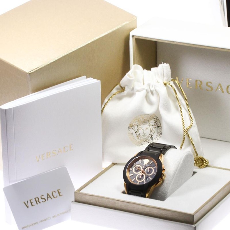 ヴェルサーチ VERSACE VEM800418 キャラクター クロノグラフ クォーツ ...