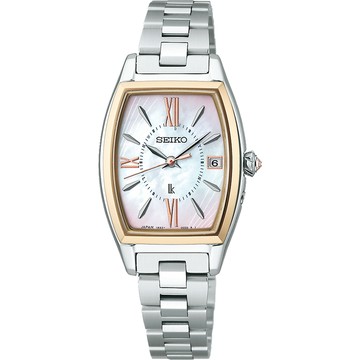 SEIKO LUKIA 日本主打款 太陽能電波鈦金屬女錶 開學季好禮 SSQW076J 1B32-0AX0K