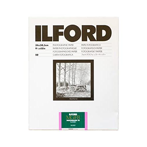 ILFORD 白黒印画紙 MGFB CLASSIC 1K 9.5X12 小四切 50枚 1172016