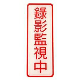 W.I.P   801   錄影監視中標示牌 /  個【APP滿額下單4%點數(單一帳號最高1500點)】5/31止