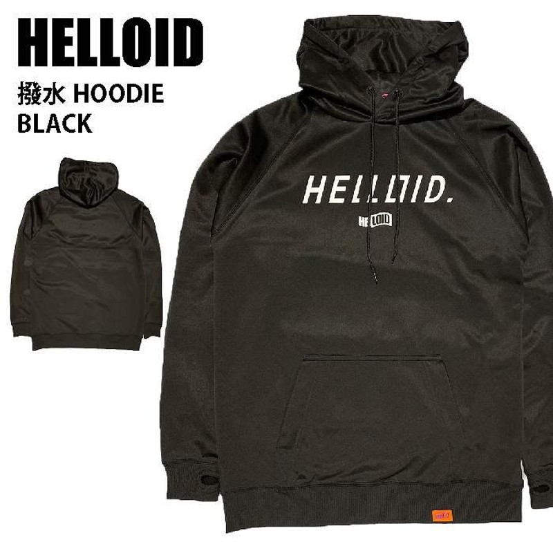 HELLOID ヘルロイド ウェア 21SMH-05 撥水HOODIE 別注 21-22 BLACK