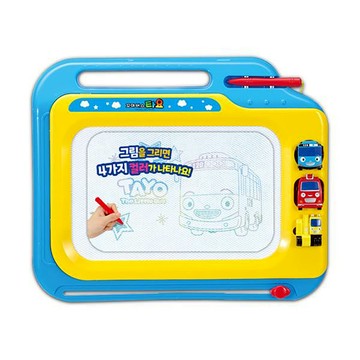 TAYO 小巴士 彩色造型磁性畫板 TT09189