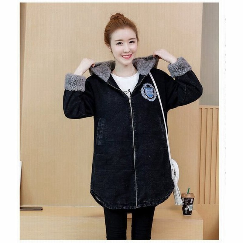 レディース デニムコート ボアジャケット 裏起毛 ポケット 厚手 オシャレ ふわふわあったか パーカー 秋冬服 代 30代 40代 通販 Lineポイント最大get Lineショッピング
