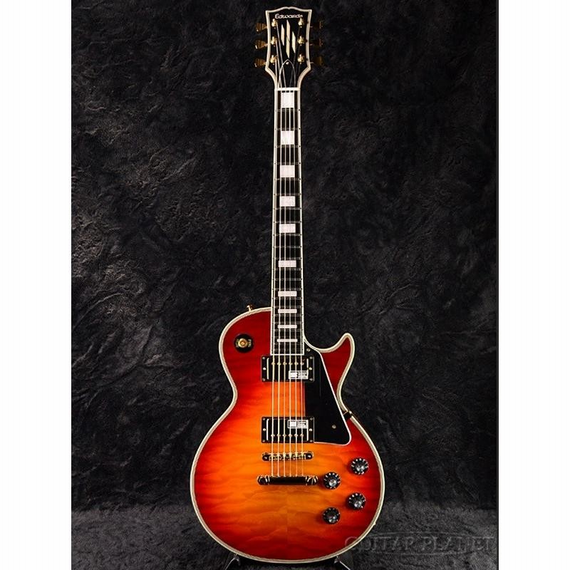 【限定品】 Edwards チェリーサンバースト《エレキギター E-LP-120CD/QM ギター