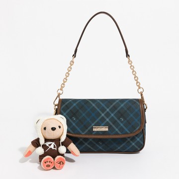 Arnold Palmer - 翻蓋肩背包附長短背帶  Jaunty系列 - 藍色/442-5804-50-7